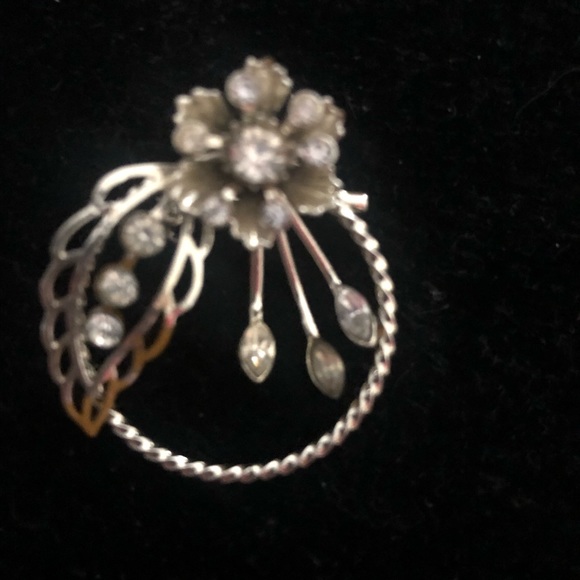 Vintage Rhinestone Pin - Picture 2 of 4